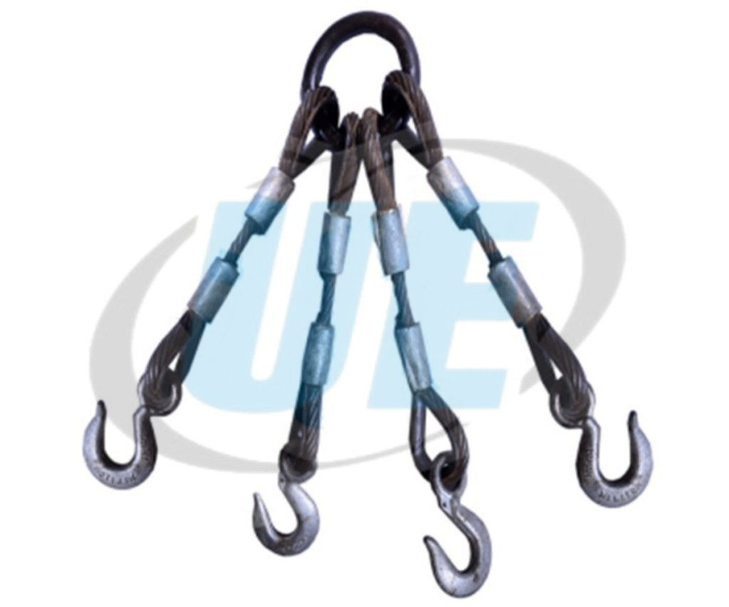 4 legged Wire rope Slings